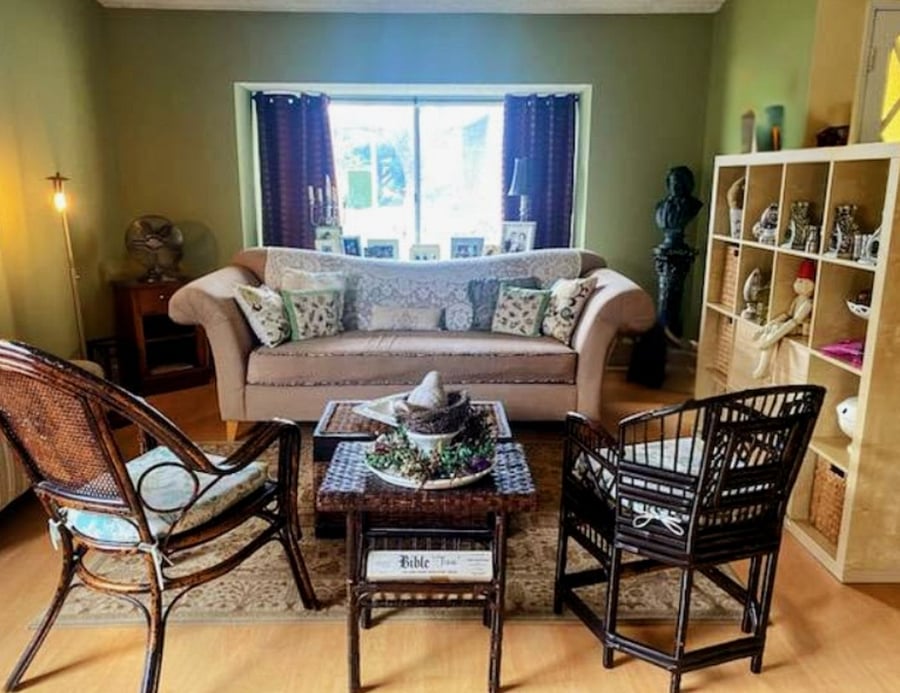 Right side of living room.
