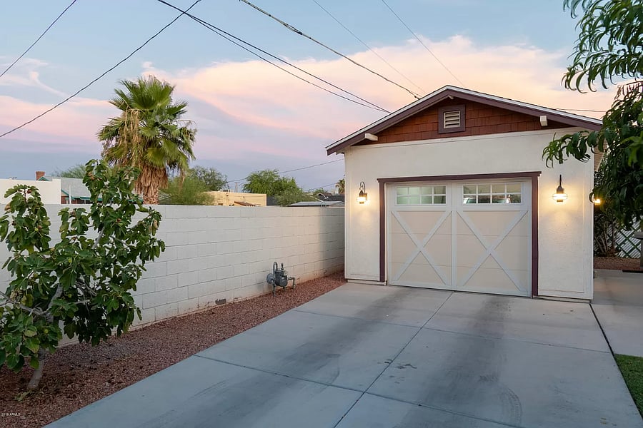 1 Car Garage + Gated Driveway