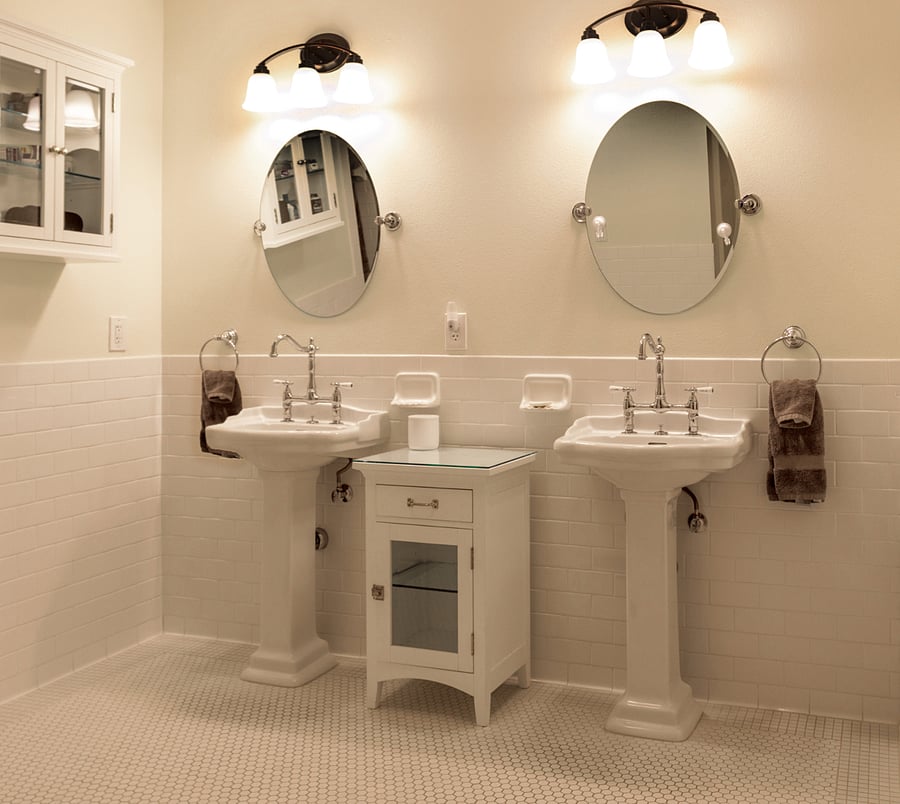 Main Bathroom Jack + Jill Sinks