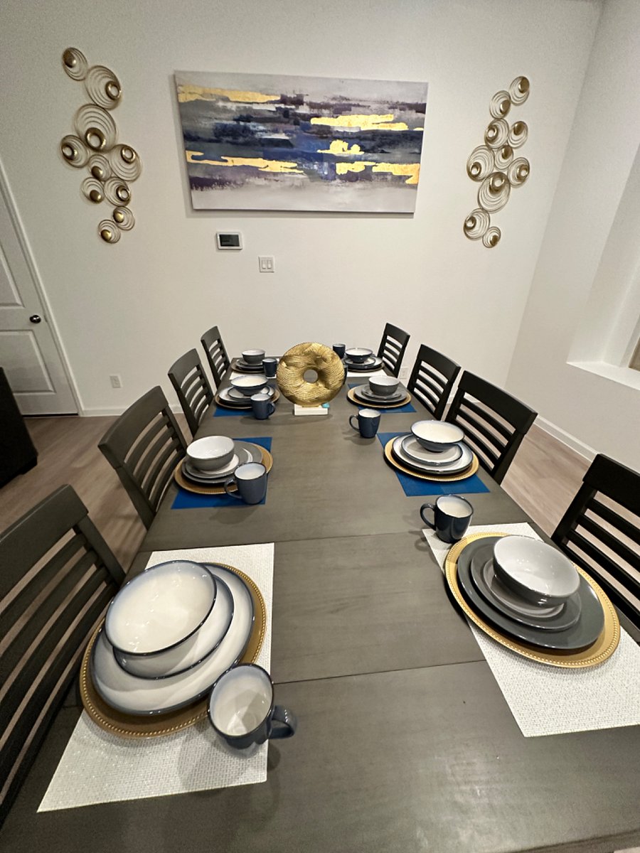 Everything you need for a formal dinner.