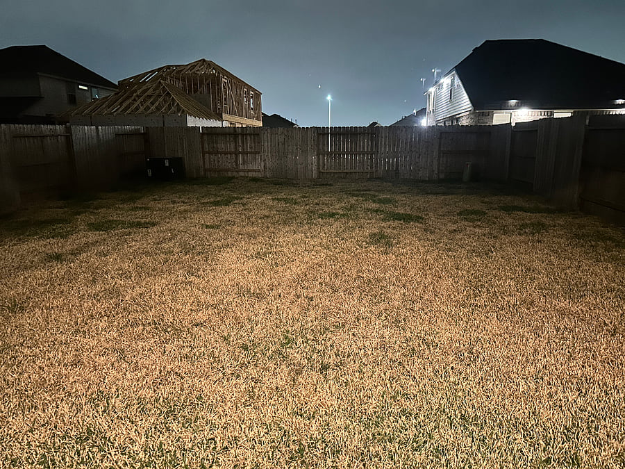 big back yard