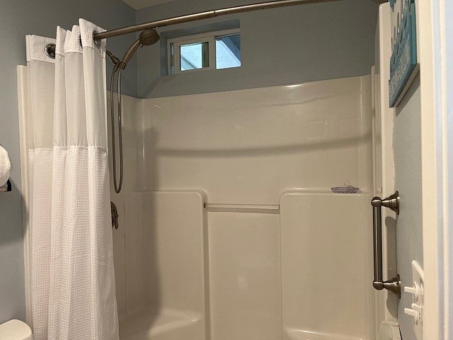 Large stand up shower