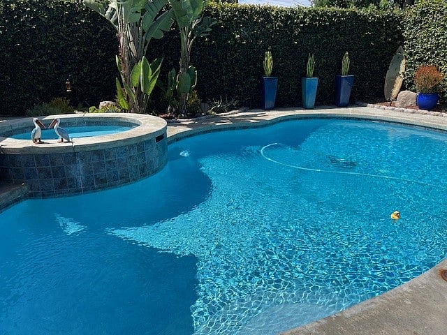 Pool and Hot Tub