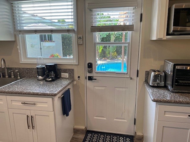View from kitchen