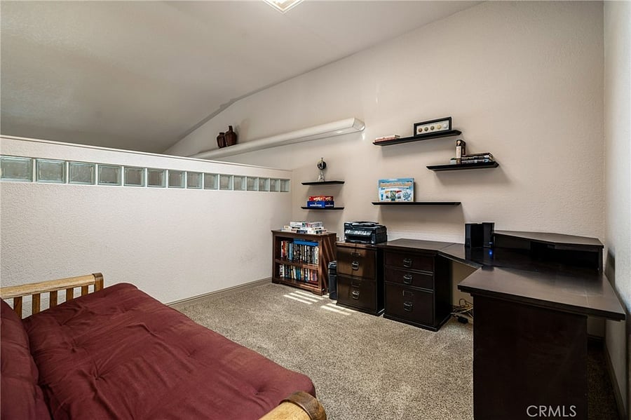 Loft with full size futon