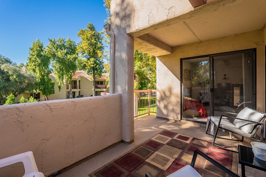 Private balcony perfect for morning coffee or evening sunsets.