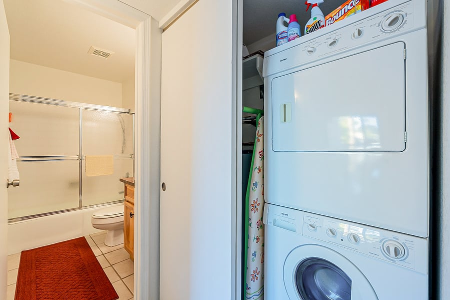 Washer and dryer
