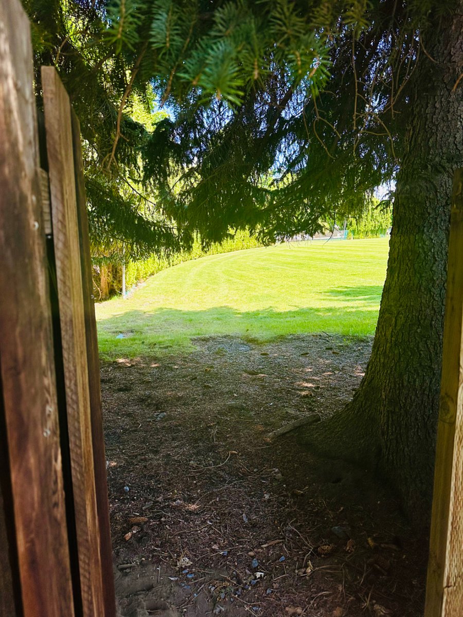 Private gate access to Stover Park