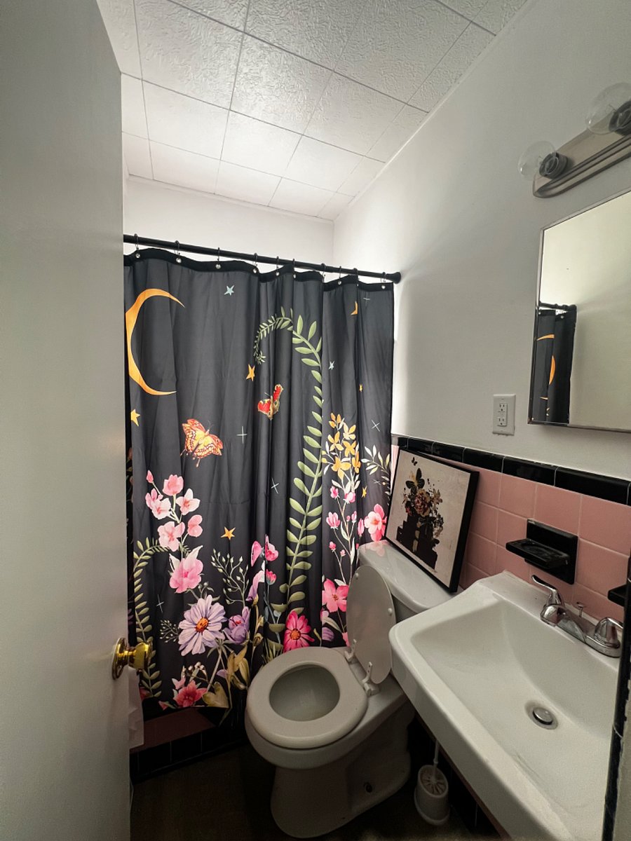 Second bathroom off of family room and has a shower.