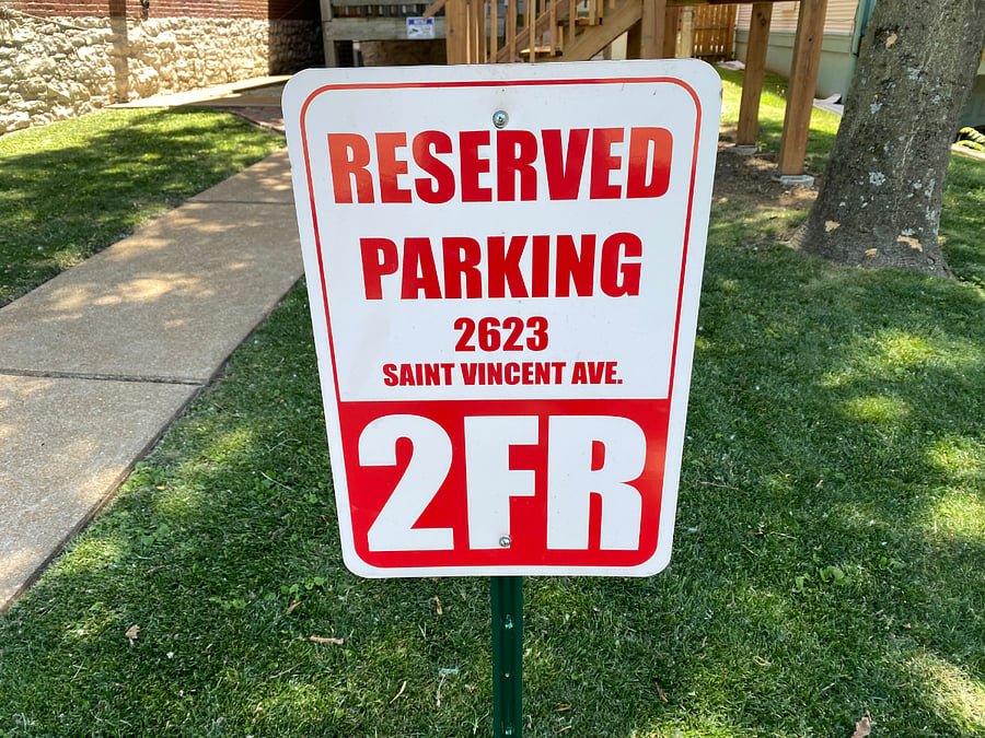 Assigned Rear Parking Space