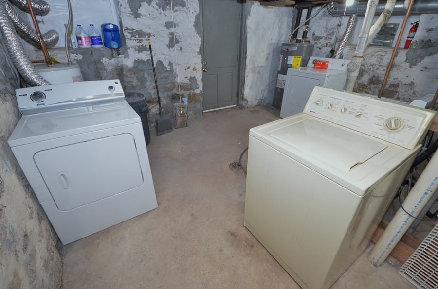 FREE Laundry Machines Located In The Basement. This Space Is Shared With The Two Apartments In The Building. 