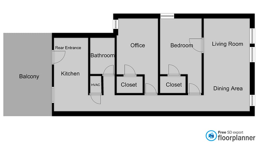 Floor Plan Of Your Private Apartment