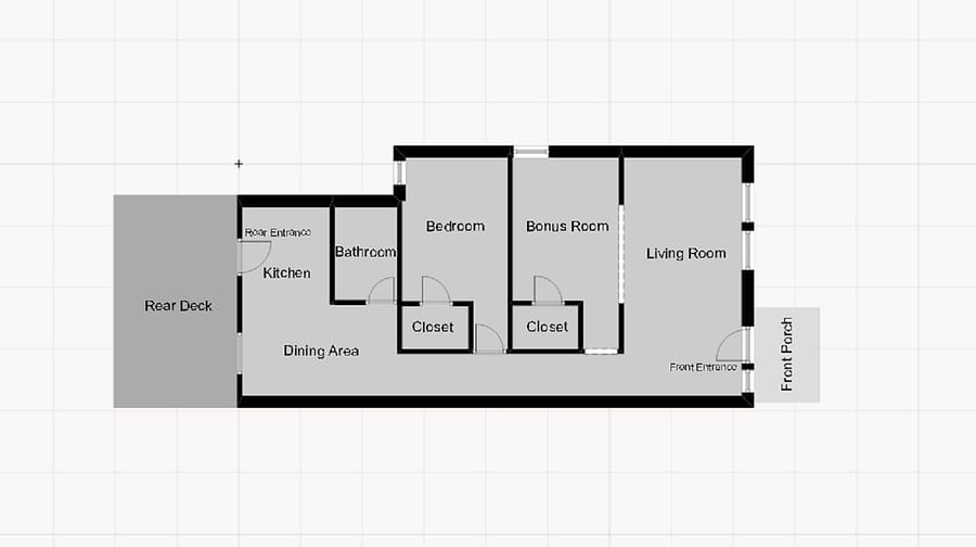 Floor Plan Of Your Private Apartment