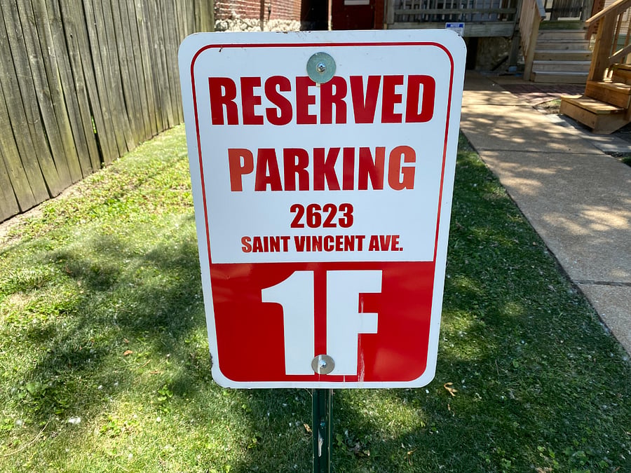 Assigned Rear Parking Space