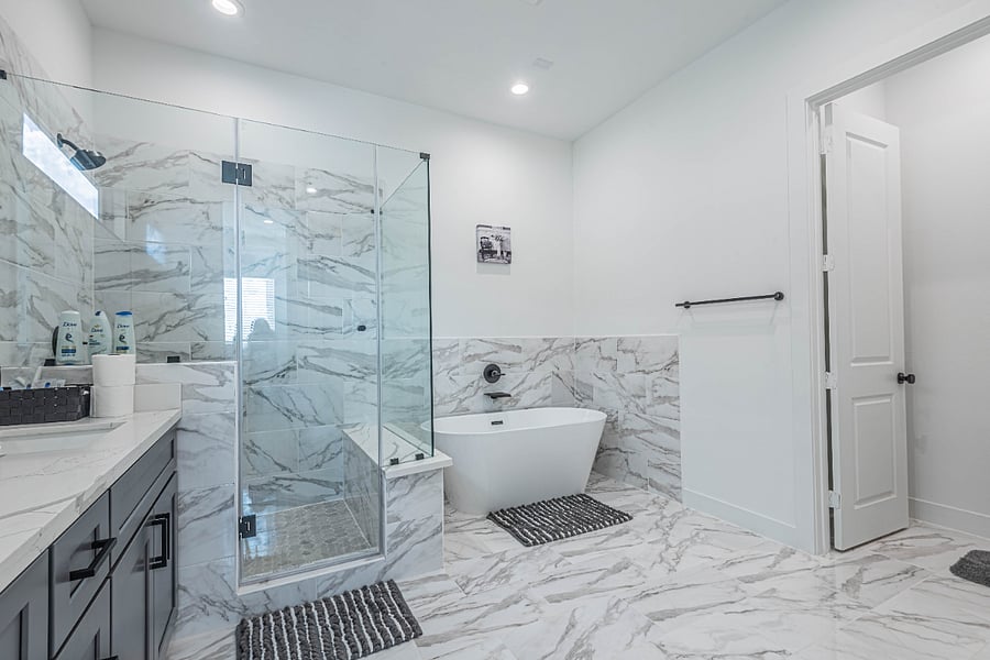 Master bedroom bathroom