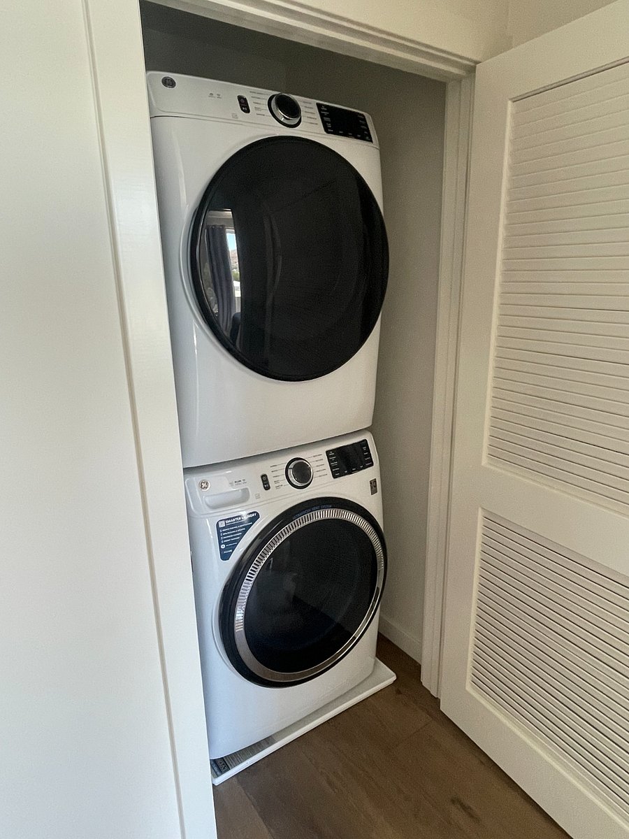 In-unit washer and dryer