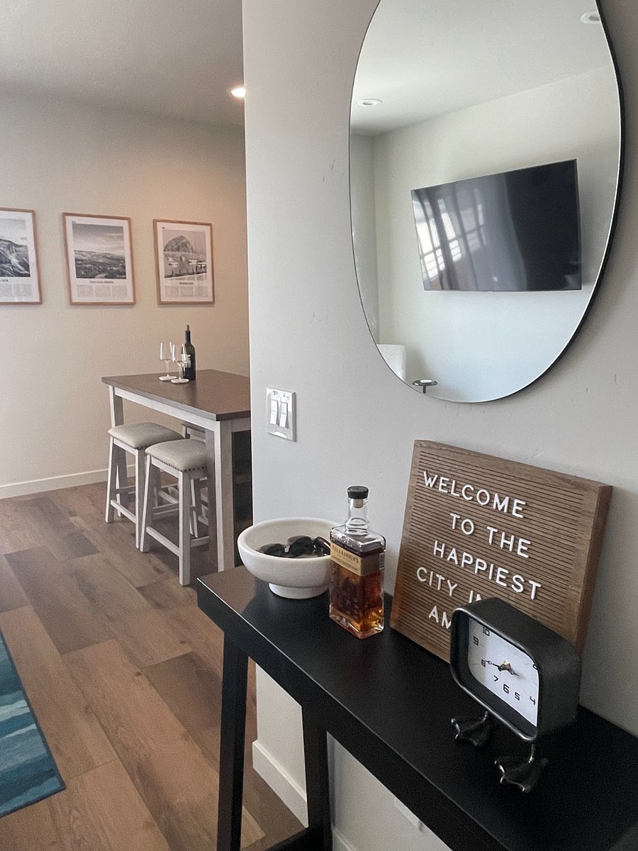 Kitchen and entry-way