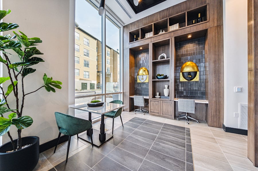 Uber waiting lounge on 1st Floor