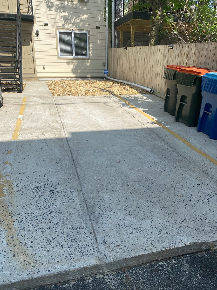 Dedicated parking space