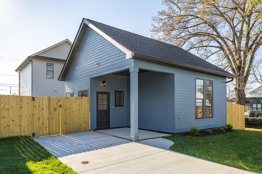 Private driveway and private entrance to your exclusive residence