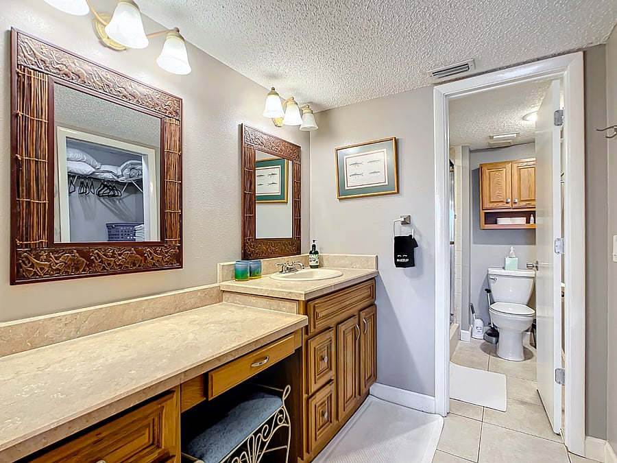 Ensuite bathroom - off primary bedroom