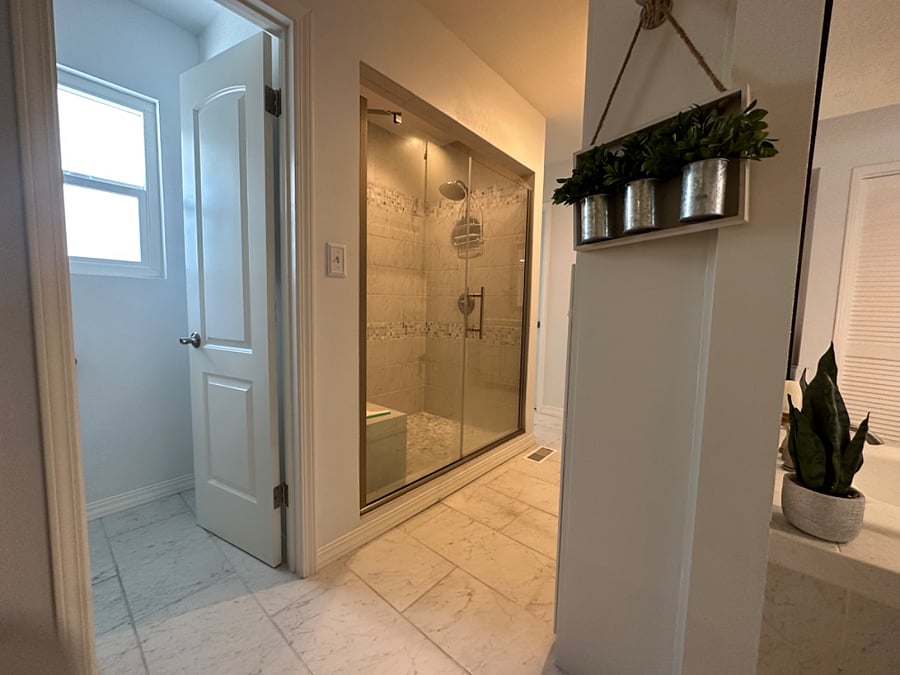 Large shower 