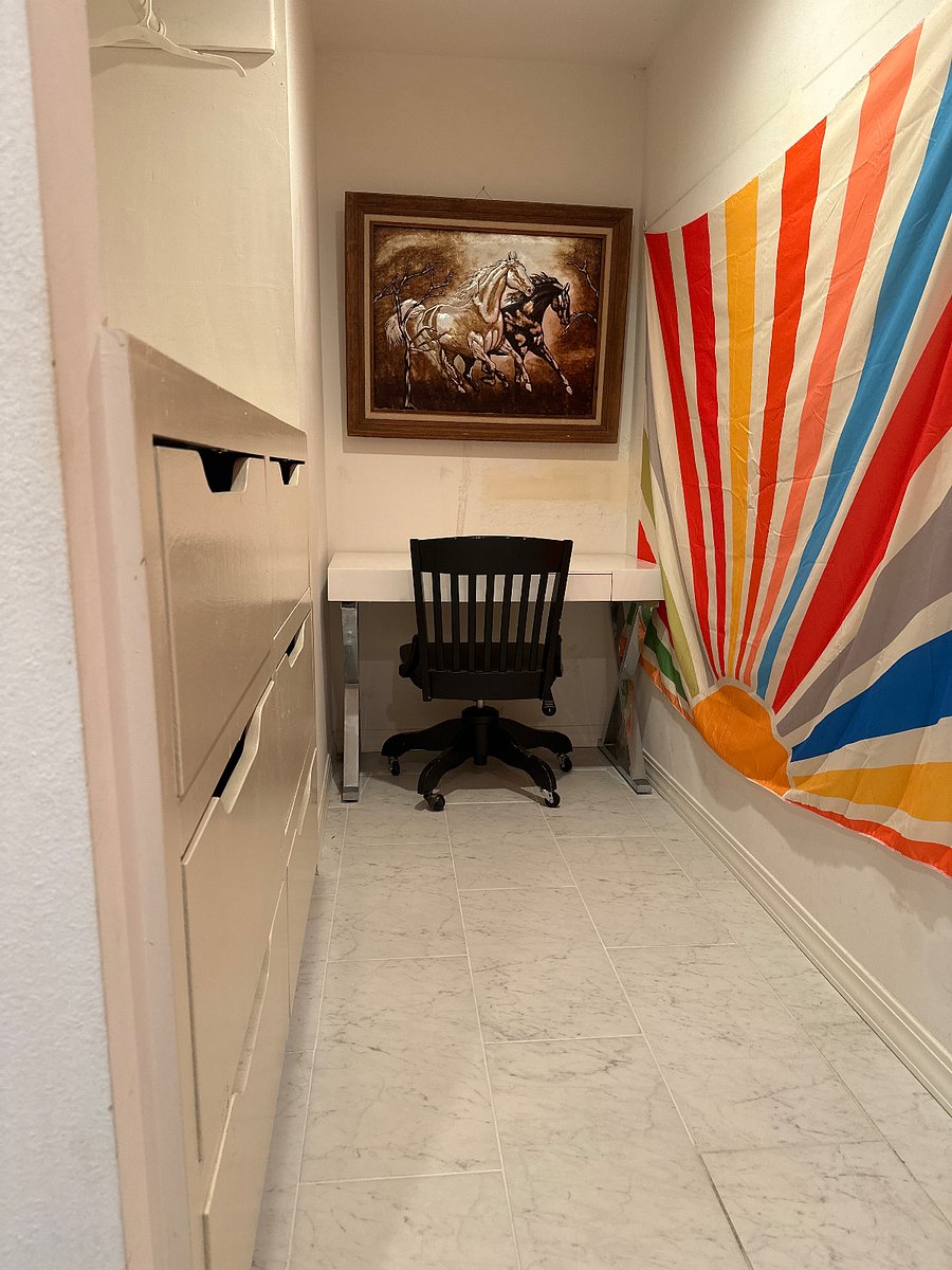 Private office / desk area 