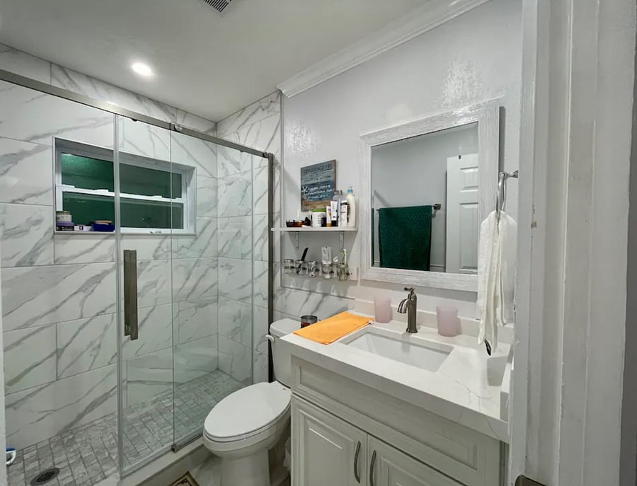 Shared Bathroom between bedroom 2 and 3