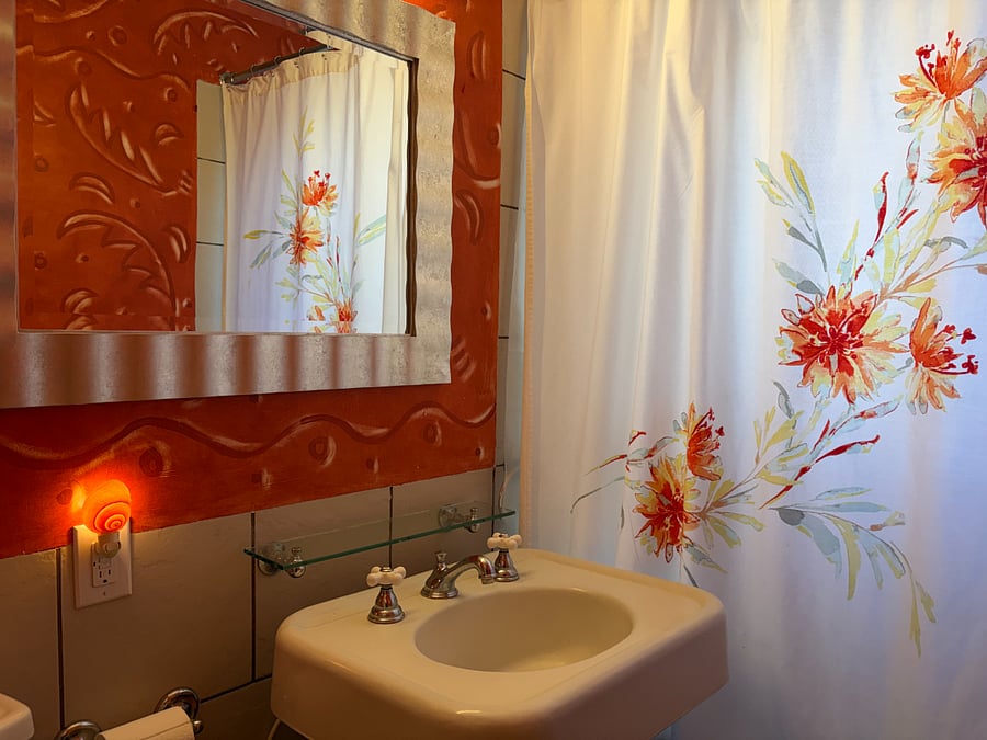 Bathroom with Tub Shower Combo
