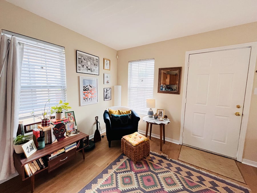 Front Door Entry area