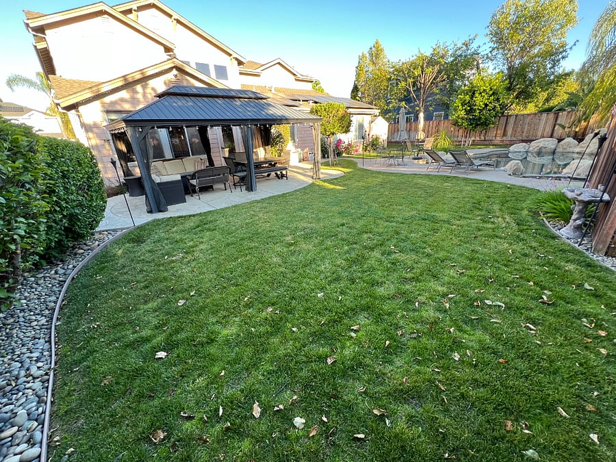 Plenty of yard space for fun activities