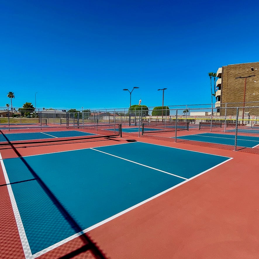 Pickle Ball Courts!