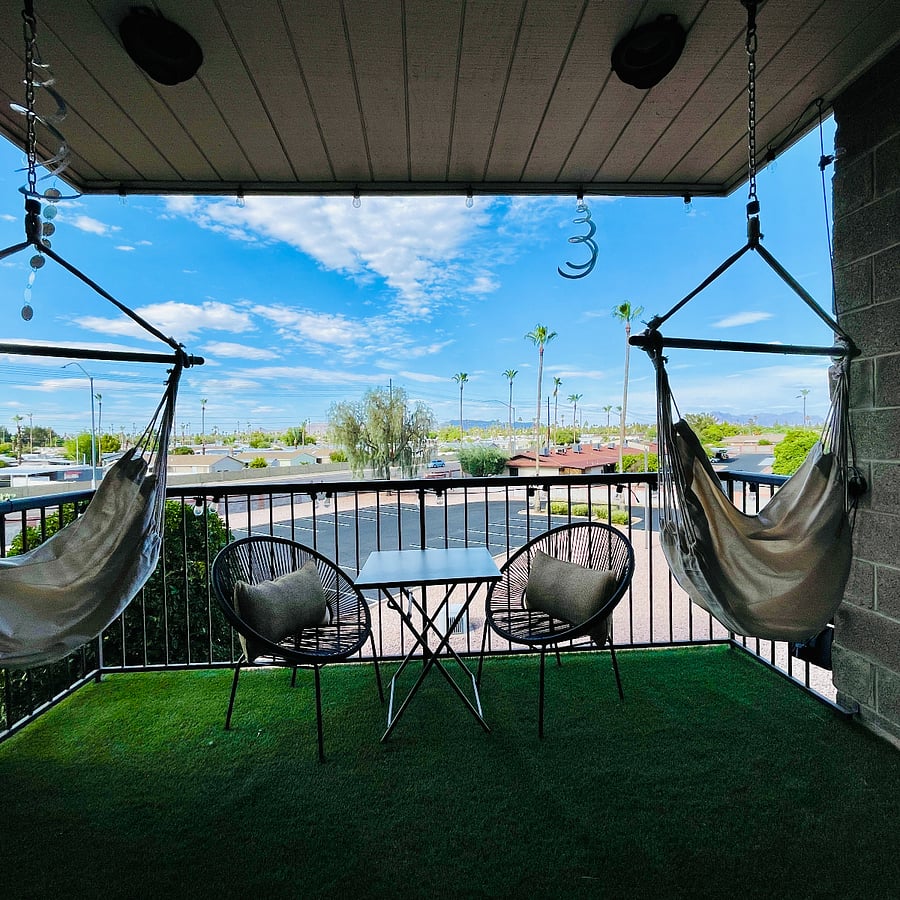 Balcony Comfort!