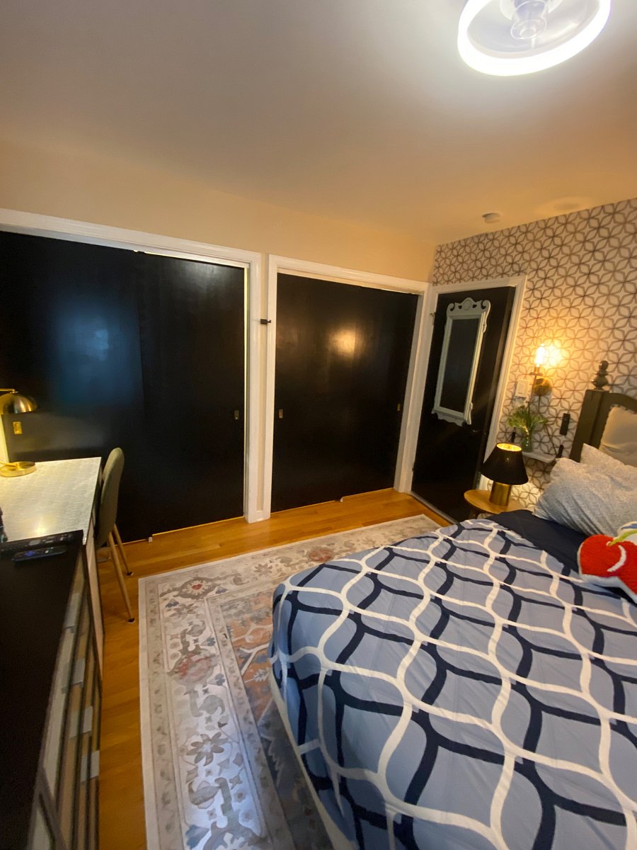 Relax with a large Roku TV, generous storage, and thoughtful, hotel-style details.