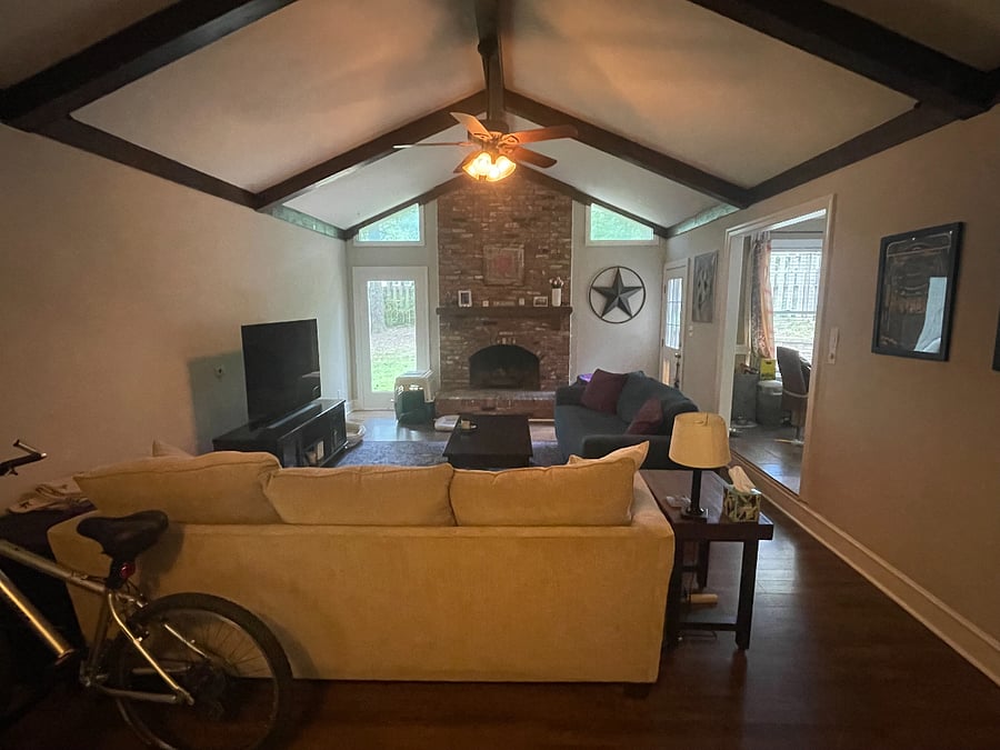 Living Room from Front Hallway