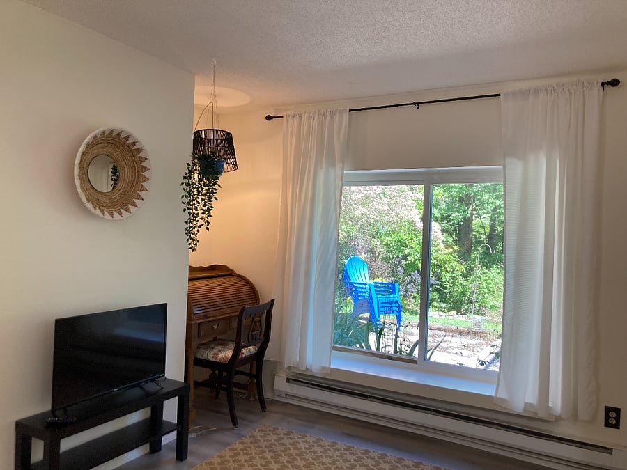 Desk and Picture Window