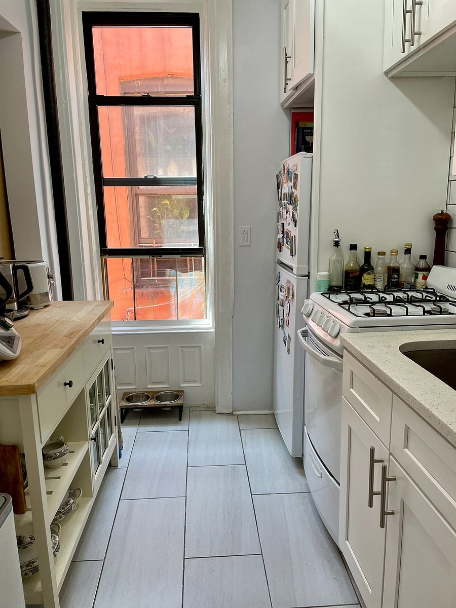The shared kitchen