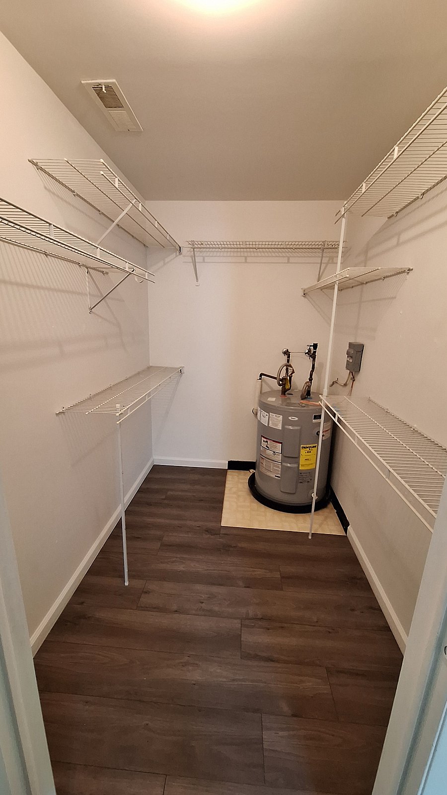 Master Bedroom Walk-In Closet