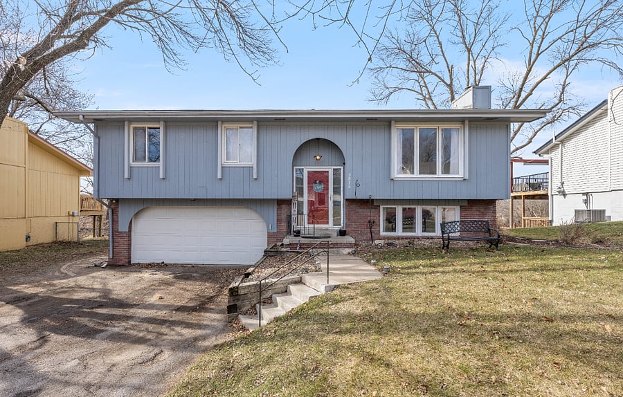 Front of the house