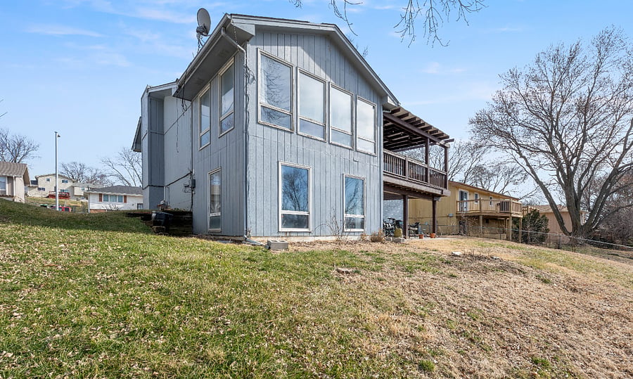 Back of the house