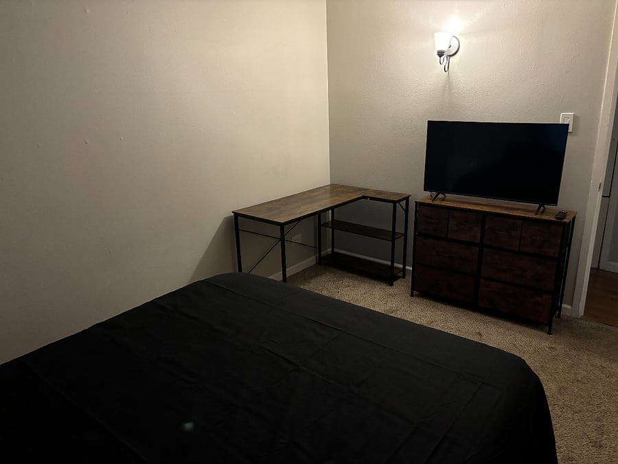 Furnished bedroom