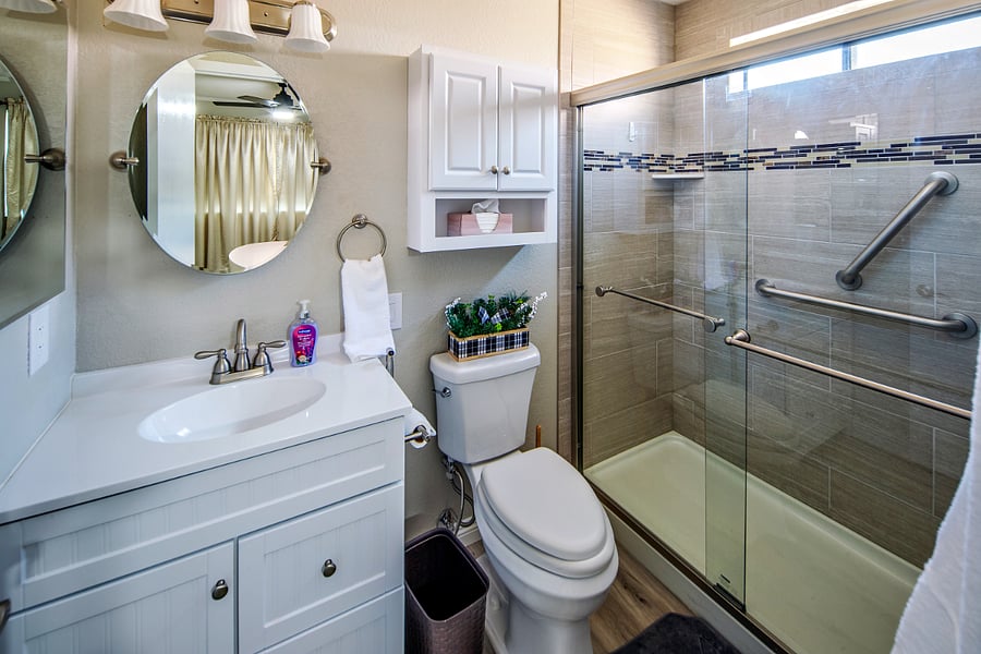 Master bathroom