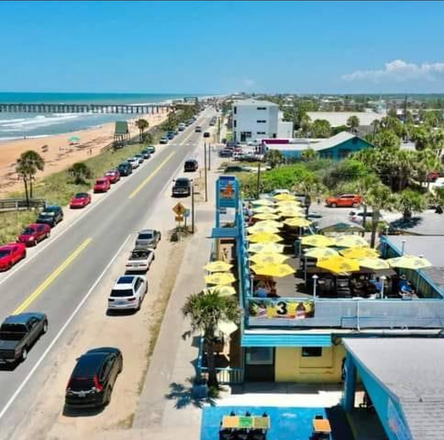 Downtown Flagler Beach (8-minute drive)
(Photo credit to "Flagler Beach Events" Facebook)