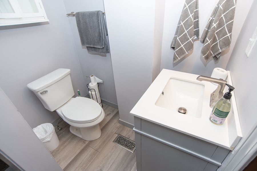 Bathroom off of Master BR