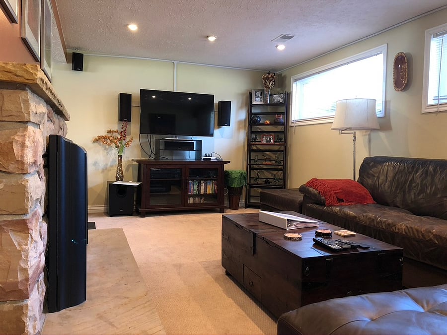 52" Smart TV with stereo surround sound