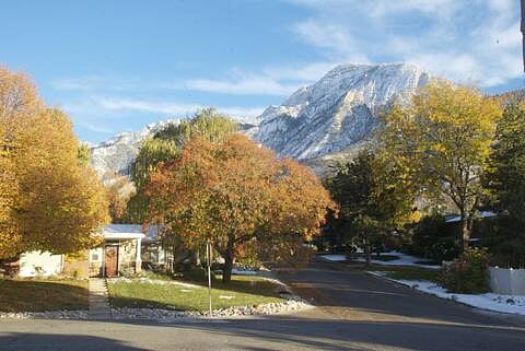 View of Mt. Olympus from Front Door