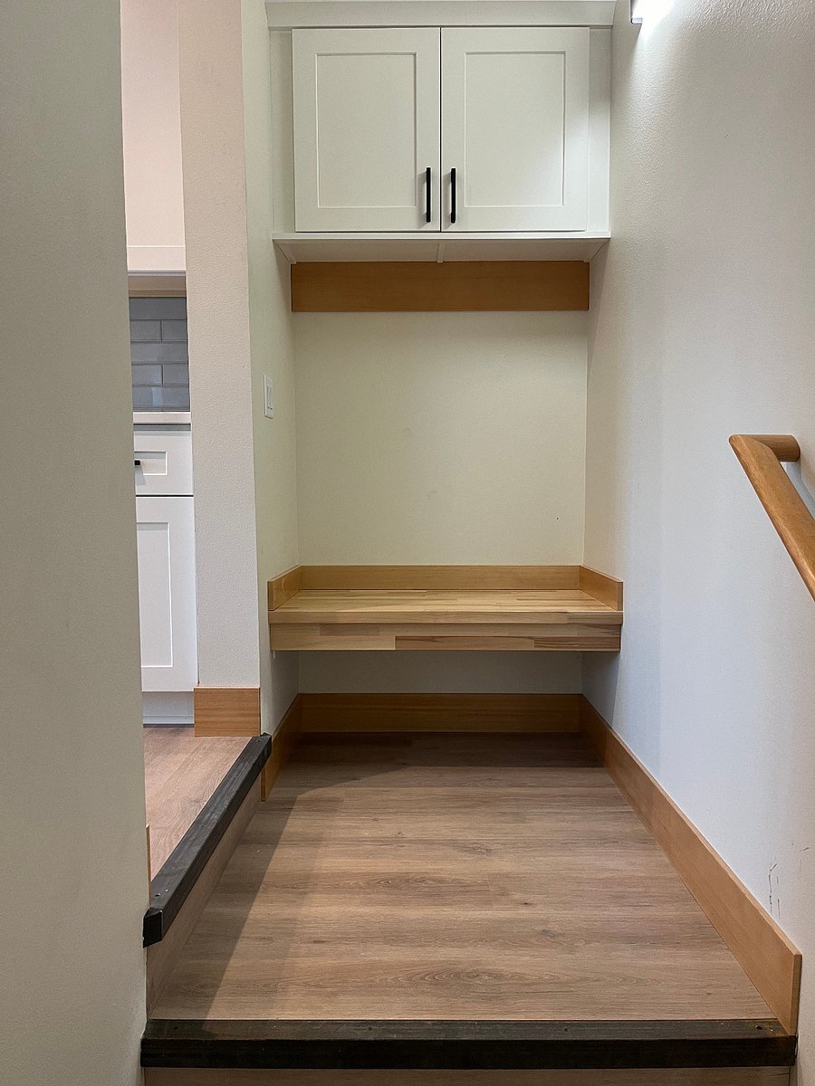 Landing at top of stairs