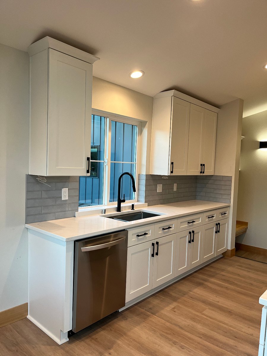 Sink and dishwasher