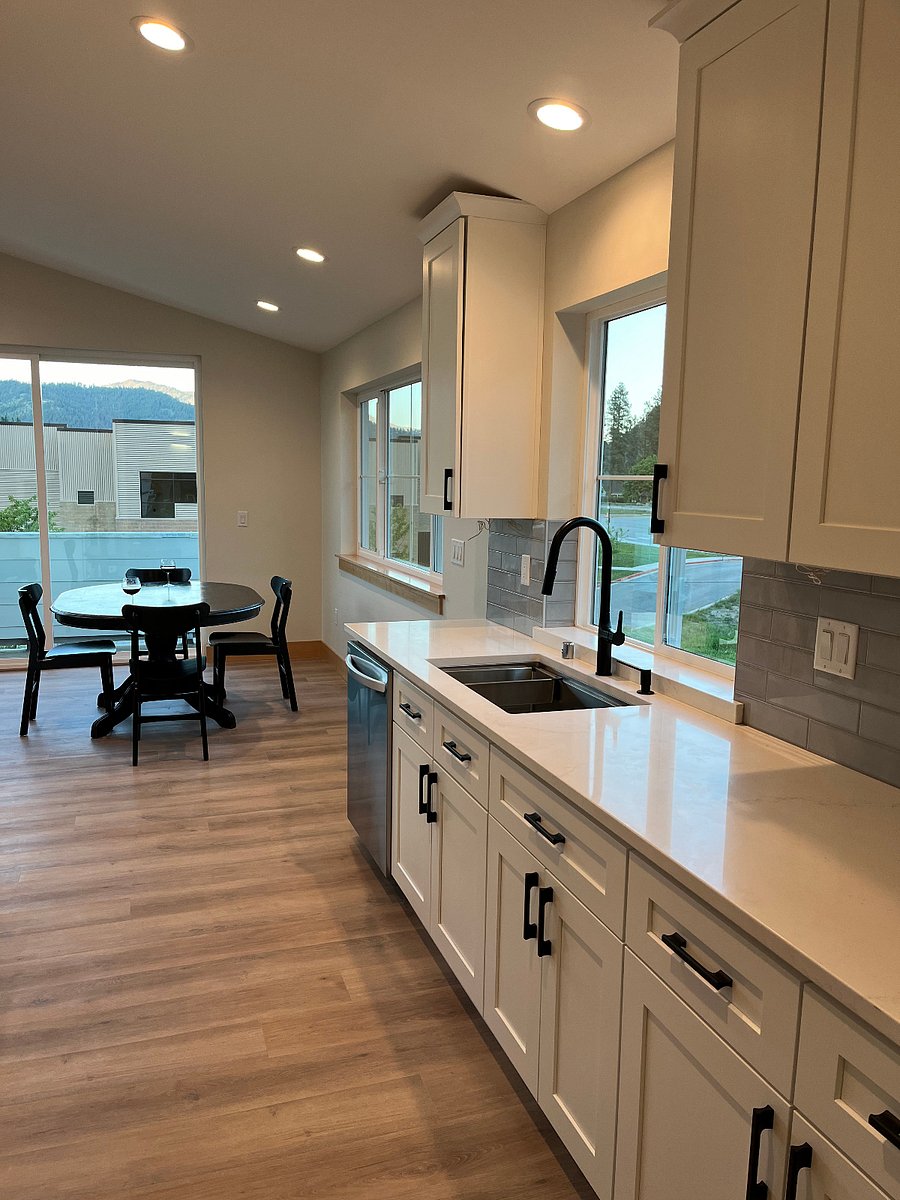 View from kitchen