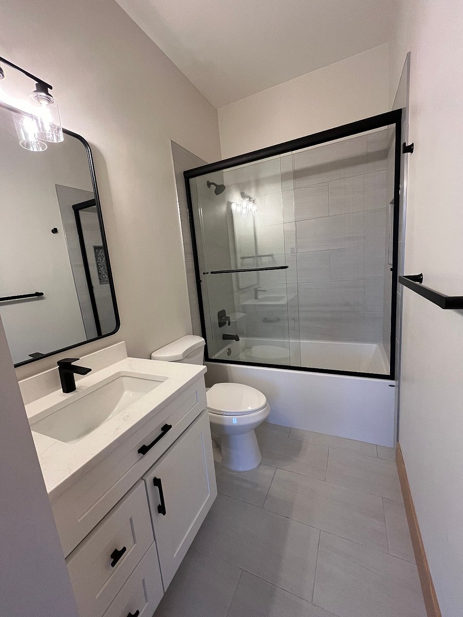 New and clean bathroom